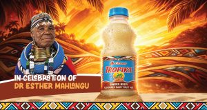 Tropika Unveils Bold New Ginger Beer Flavour in Collaboration with Dr Esther Mahlangu