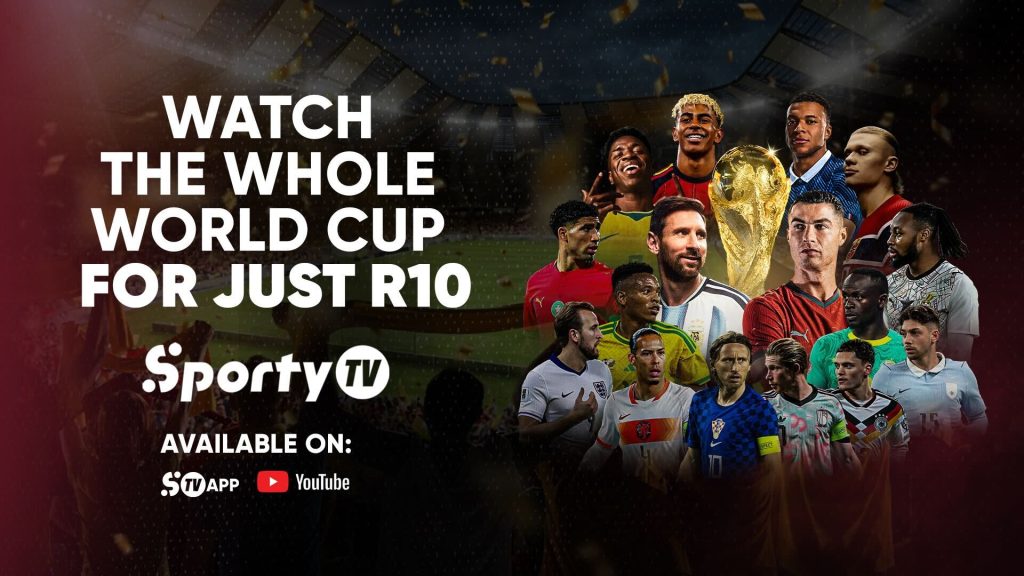 South African Fans to Get Access to All 104 FIFA World Cup 2026 Matches for R10 on SportyTV