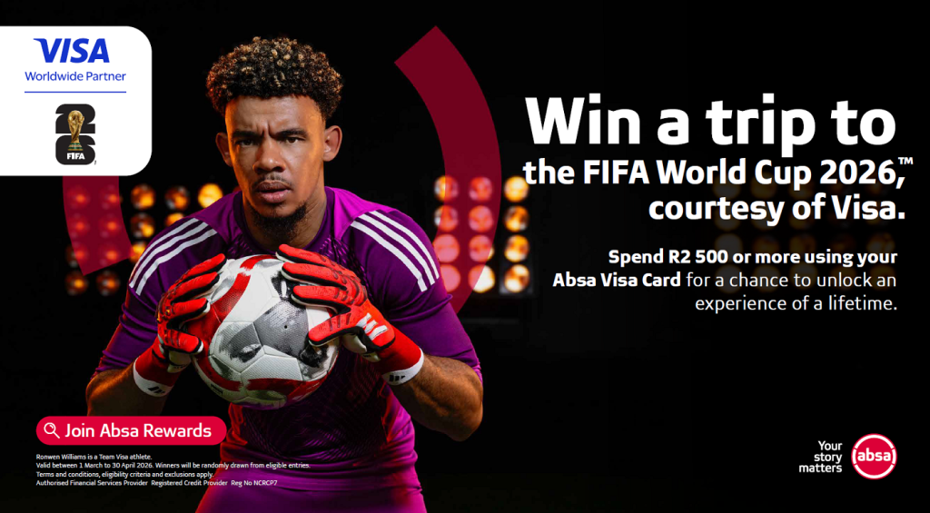 “Phillip, we are in.” Absa and Visa give fans a shot at the FIFA World Cup 2026TM