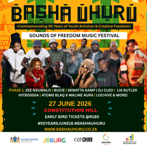 SKWATTA KAMP, NASTY C AND DJ TIRA TO HEADLINE BASHA UHURU’S ‘SOUNDS OF FREEDOM MUSIC FESTIVAL’