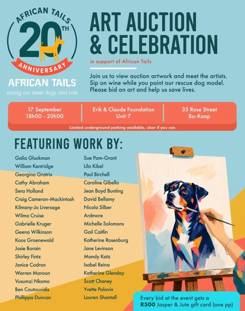 South Africa’s Leading Artists Unite To Support Cape Town’s Cats And Dogs