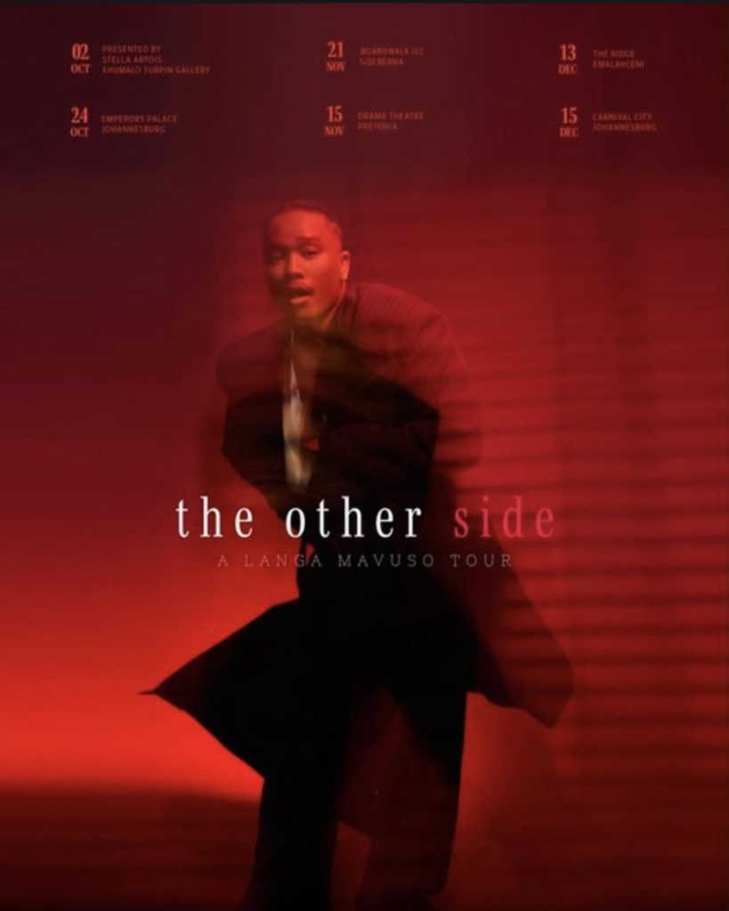 LANGA MAVUSO ANNOUNCES THE OTHER SIDE TOUR – A NEW CHAPTER IN HIS LIVE MUSICAL JOURNEY